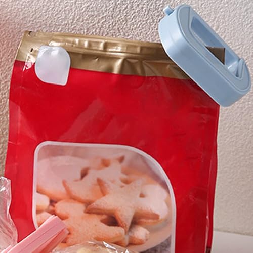 Bag Clips for Food Storage - Reusable Fresh-Keeping Bread Bag Clips | Damp-Proof Anti-Slip Sealing Clamps, Heavy-Duty Package Sealer for Pantry Organization