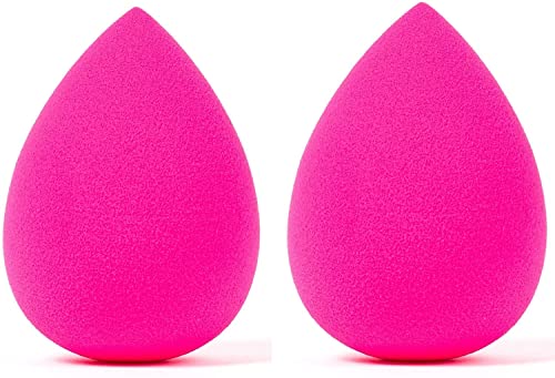SHOWAY 2 Pack Makeup Sponge Set Beauty Blender Foundation Complextion Sponges Cosmetics Puff