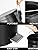 SLEEPHEAD®Artistic 3-Liter Trash Can with Lid, Foot Pedal Round Bathroom Garbage Can with Stainless Steel Removable Inner Wastebasketand Handle, Matt Finish, 0.8Gal/3L, Black