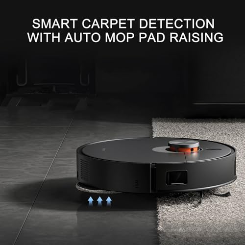 Xiaomi Robot Vacuum X20 Max Vacuum Cleaner with Wiping Function & All-in-One Station (8000Pa Suction Power; 120 Min Battery Life; Auto; Self-Cleaning, Emptying, Drying & Water Refill; App/Control)