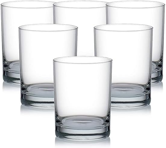 Ocean San Marino Double Rock Glass, Pack Of 6, Clear, 385 Ml, B00414 - Clear 385 ml