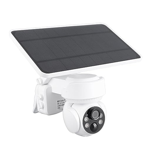 Airshi Wireless Outdoor Camera, High Definition Lens Solar Security Camera for Home Security