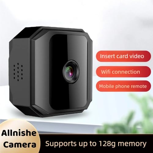 Wireless Security Camera for Home Surveillance - HD Night Vision, Motion Detection, No Drill Magnetic Mount, Cloud & TF Storage, Works in Extreme Temperatures (-20°C~45°C)