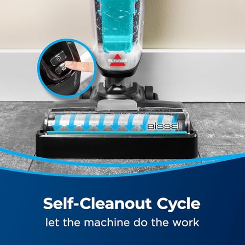 BISSELL CrossWave HF2 3845E – Wet & Dry Vacuum Cleaner – Multi-Surface Floor Cleaner for Hard Floors with Powerful Suction| 2-Year BISSELL Warranty