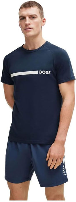 BOSS Men's T-Shirt Rn Slim Fit Beach