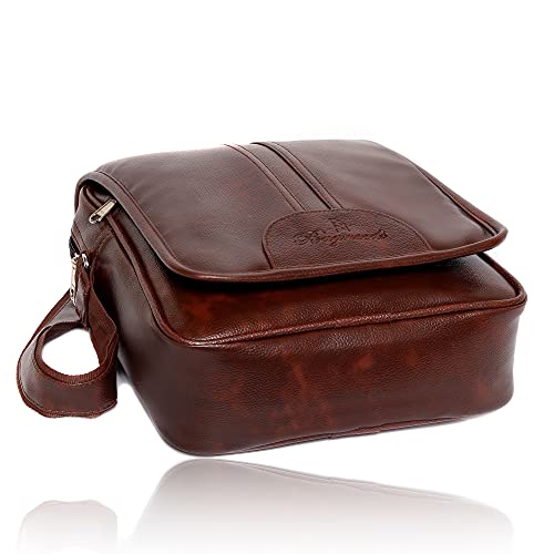 Bagneeds Casual Crossbody Synthetic Leather Men Sling Bag