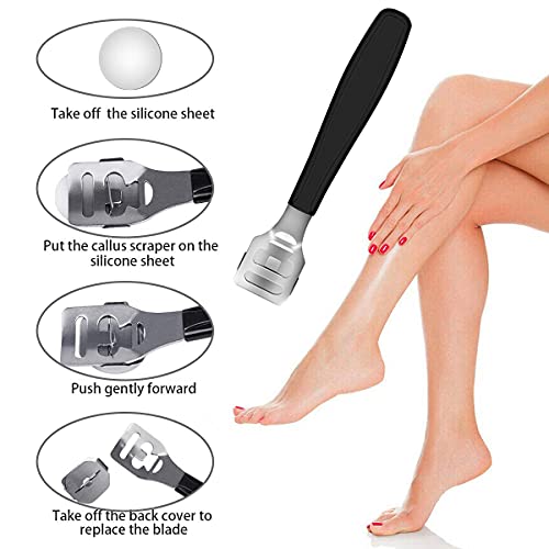 EKOCSIO 36 in 1 Pedicure Kit, Professional Pedicure Tools Foot Rasp Foot Dead Skin Remover for Home & Salon Care