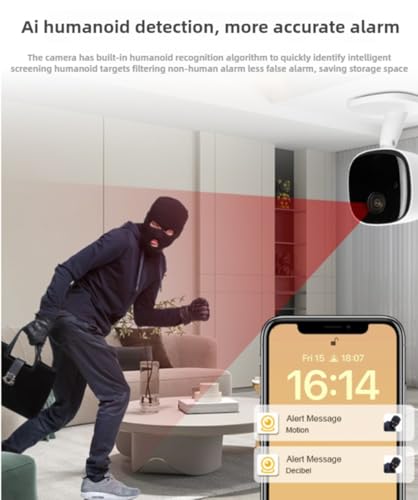 Smart mini WiFi Camera Galayou Indoor Home Cameras for Security with Night Vision Pet Camera with Phone App 24/7 SD Card Storage 1080P Indoor Camera Motion Detection, 2-Way Audio, Baby Monitor