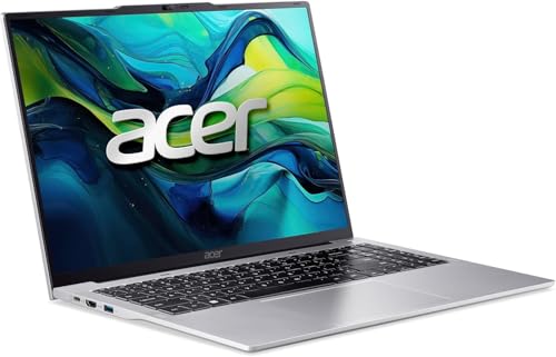 Acer Aspire Lite 16" Laptop | 13th Gen Intel Core i3-1305U | 16GB DDR5 RAM | 1TB SSD | FHD+ IPS Display | Intel UHD Graphics with Win 11 Pro (UPGRADED) - Silver