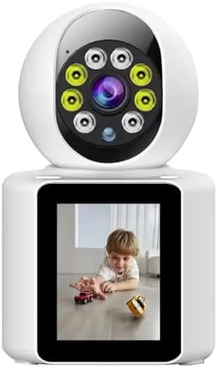 Two way video WiFi camera 1080P Video Calling WIFI HD Camera One-Click Video Calling Infrared Night Vision Video Baby Monitoring Camera, CCTV IP Camera Smart Auto Tracking Baby Monitor, Motion Detecti