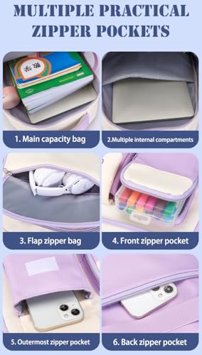 SKY VIEW Kids Backpack Girls And Boys Side-opening Refrigerator Lightweight Elementary Schoolbag Cute Cartoon Bear Large Capacity School Laptop Bookbags For Teens Students
