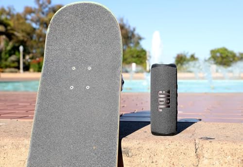 DOOMAX J.B.L Flip 6 - Portable Bluetooth Speaker, powerful sound and deep bass, IPX7 waterproof, 12 hours of playtime, J.B.L PartyBoost for multiple speaker pairing for home (Black)