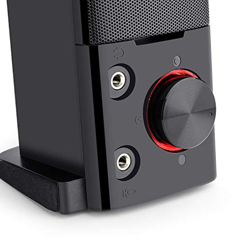 Redragon GS550 Orpheus PC Gaming Speakers, 2.0 Channel Stereo Desktop Computer Sound Bar