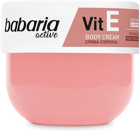 Crema Corporal Hidratante y Antioxidant with Vitamin E para Pieles Normales y Secas, Vegano - 400 ml