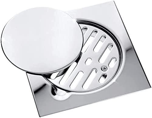 STAINLESS STEEL 15X15 BATHROOM SHOWER FLOOR DRAIN