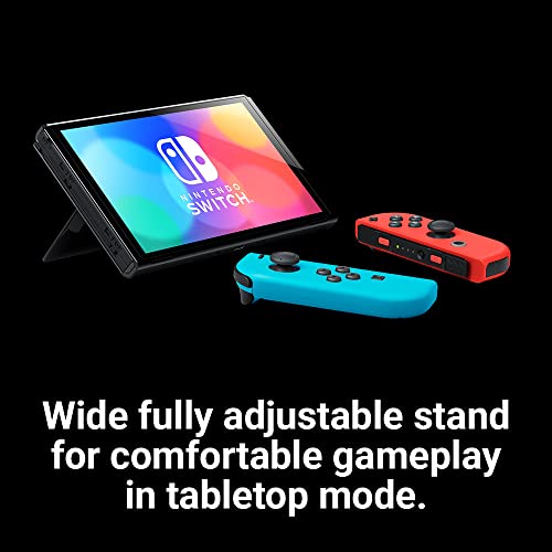 Nintendo Switch (OLED Model), Neon Blue/Neon Red, Int Version