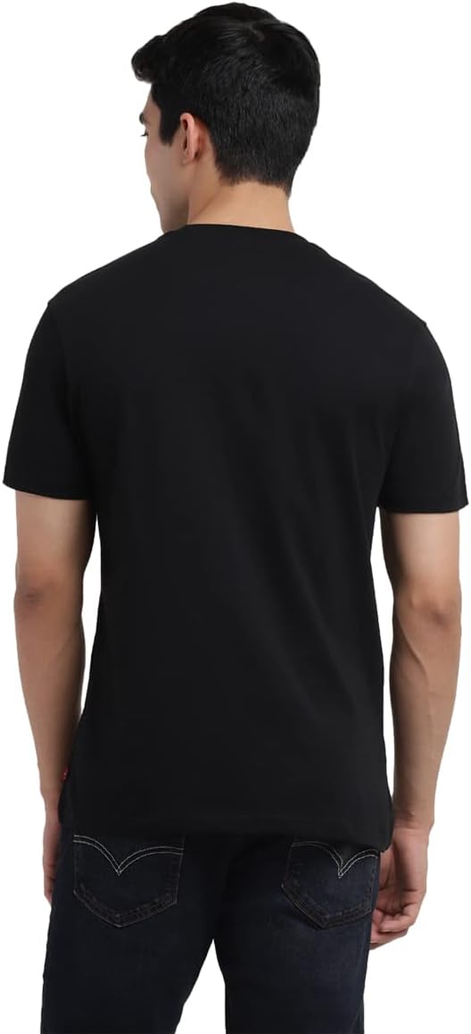 Levi's Men's Regular T-Shirt (16960-0786_Black Beauty L)