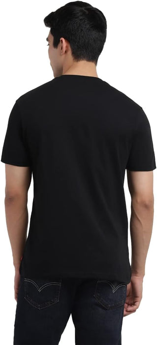 Levi's Men's Regular T-Shirt (16960-0786_Black Beauty L)