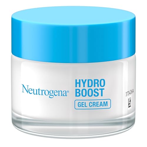 Neutrogena Face Cream Gel Hydro Boost, Quenches Dry Skin And Keeps It Looking Smooth And Supple. Lightweight, Quick-Absorbing Formula, 50Ml