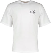 Mens Ss 30s micro monolog Graphic Tees (pack of 1) - Brilliant White