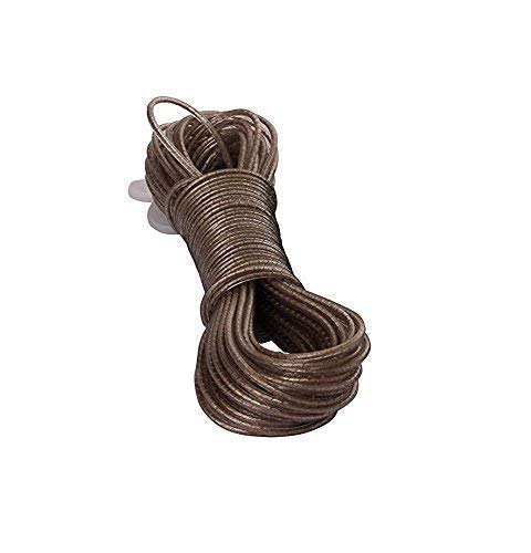 Wofier Plastic Coated Steel Cloth Drying Wire Rope Clothesline- 20 Meter