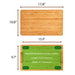 Cutting Board Compatible with Breville BOV800XL/845BSS/860BSS Smart Oven Air Fryer, Accessories for Countertop Convection Oven, Heat Resistant Silicone Feet, Creates Storage Space, Protects Cabinets