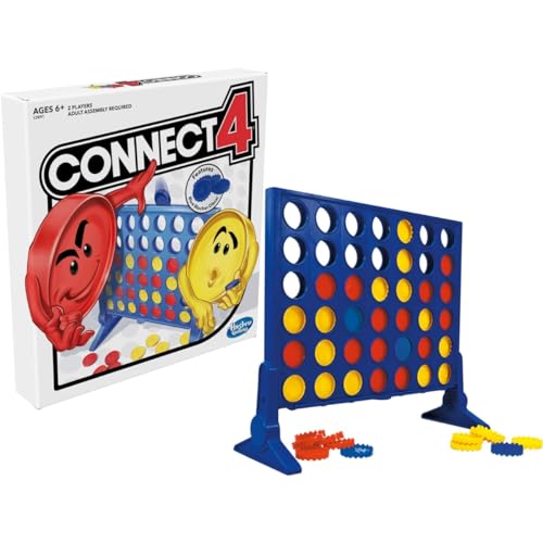 Row: Classic Strategy Game for Kids 6+, Connect Four Fun, Educational Math Toy, Board Game for Boys & Girls, 2 Player Grid Challenge