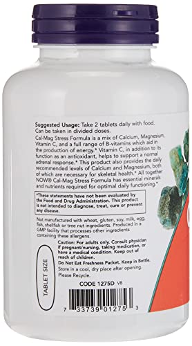 NOW Foods Cal-Mag Stress Formula Tabs 100's