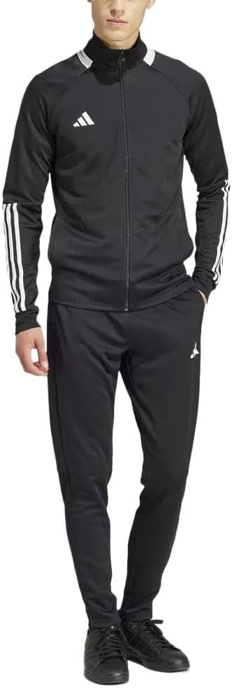 Mens Sereno AEROREADY Cut 3-Stripes Track Suit Suits - BLACK