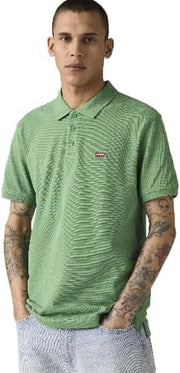 Mens Levis Hm Polo Polo Shirt - Green