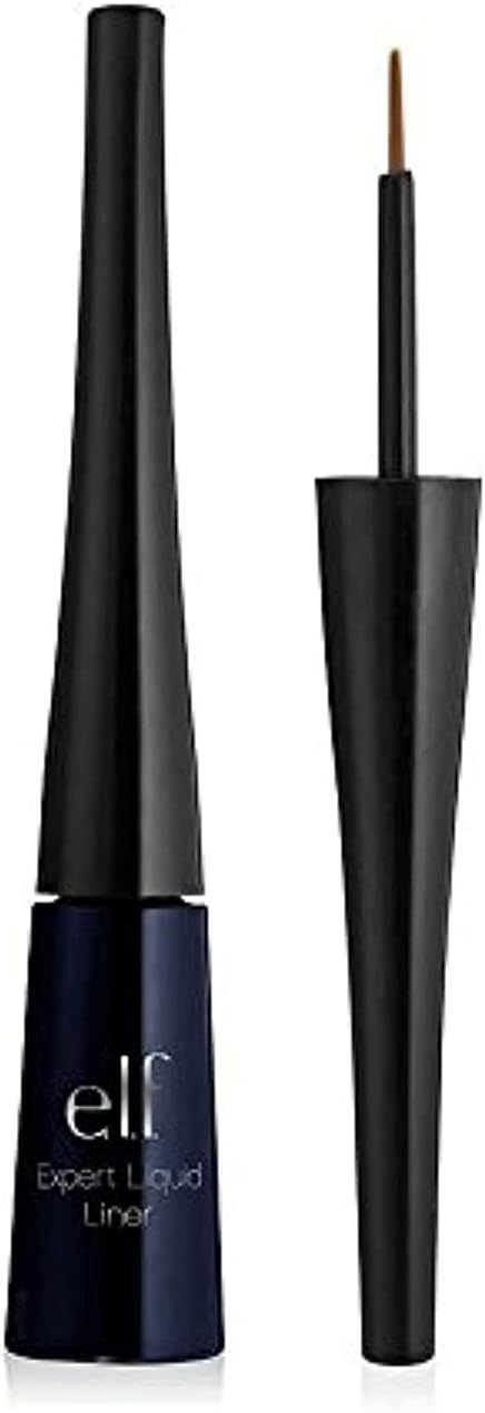 e.l.f. Expert Liquid Liner, High-Pigmented, Extra-Fine Liquid Eyeliner For Precise Definition, Long-Lasting, Vegan & Cruelty-Free, Jet Black, 0.14 oz, 2 count(Pack of 1) – image 3