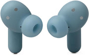 JBL LIVE FLEX 3 True wireless noise-cancelling earbuds with open-stick design and 50 hours total playback plus wireless charging, Blue