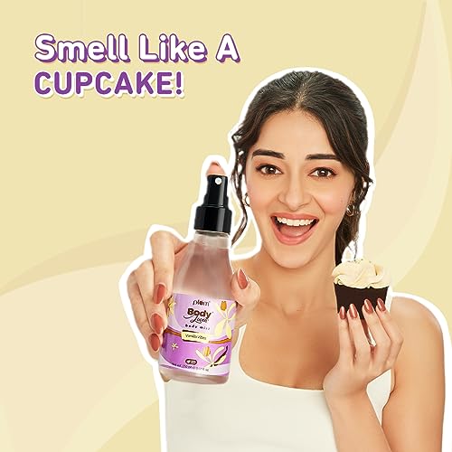 Plum BodyLovin' Vanilla Vibes Body Mist | 100% Vegan | Warm Vanilla Winter Fragrance Spray for Women | Instantly Refreshes