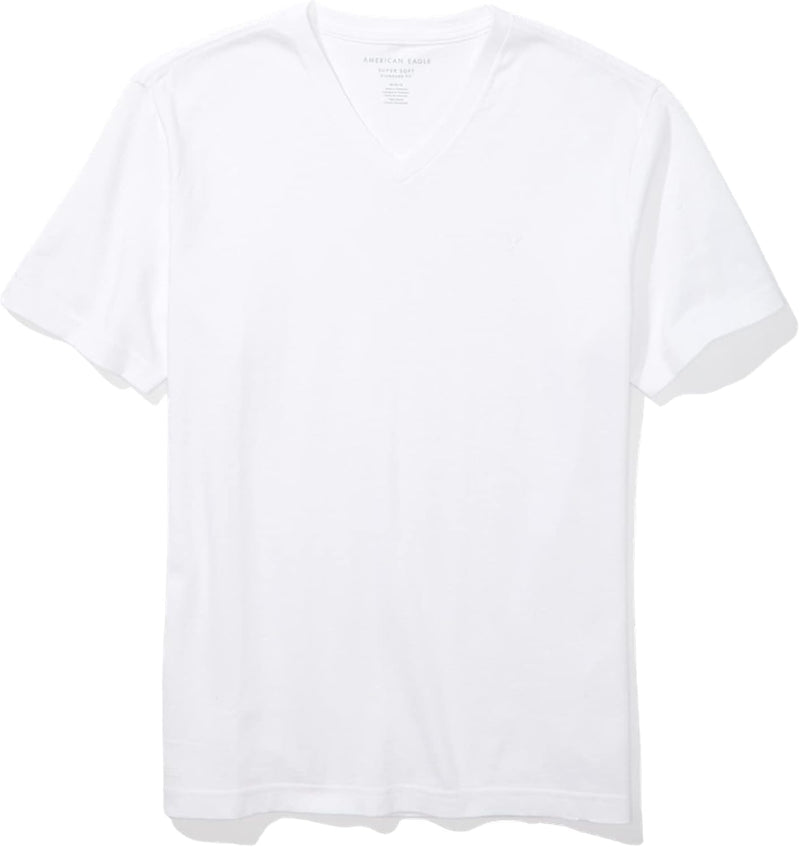 American Eagle Mens Super Soft Basic Icon V-Neck T-Shirt T-Shirt (pack of 1)