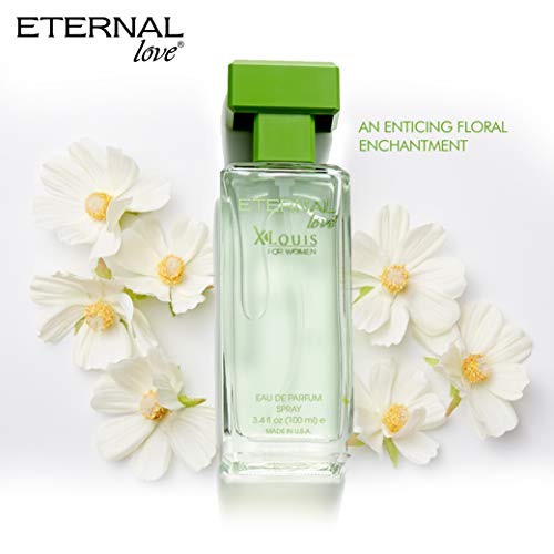 Eternal Love Eau De Parfum X-Louis For Women 100ml & Refreshing Perfumed Body Spray X-Louis For Women 200ml | Combo Set of Perfume & Deodorant Spray