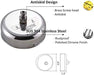 TAPIT Retractable Clothesline with Stainless Steel Durable Heavy Duty Adjustable Rope 9FT Shower Clothes Line for Outdoor Indoor Wall Mounted Retractable Laundry Line (Silver)
