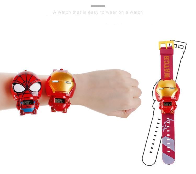 Kids Wrist Watch, Superhero Watches with Adjustable Strap for Boys Girls, Best Birthday gift, Birthday return gifts, Christmas gift