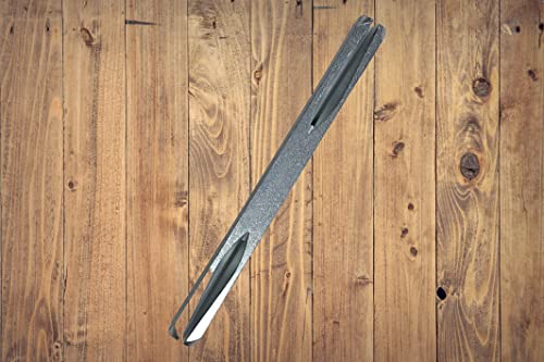 Universal Hardware 8mm x 120mm Split Steel Spindle Door Windows Handle Spindles Silver Finish Sizes from 50mm to 150mm (Pack of 1)