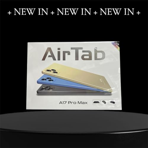 AirTab A17 Pro Max Tablet, 10.1" FHD Screen, 2GB RAM, 32GB Storage, 13MP+30MP Camera, 10000mAh Battery, Android 15