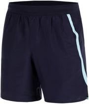 Mens Men's UA Launch 7" Shorts Bottoms (pack of 1) - Midnight Navy / Stream / Reflective