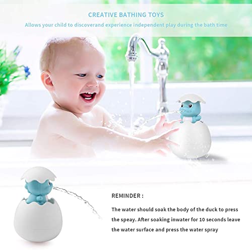 SYOSI Baby Bath Toy, Educational Bath Time Spray Water Bathtub Toys, Dinosaur Spray Water Pool Toy for Toddlers Kids Boys Girls, Sprinkler Bath Toys, Pool Bathroom Baby Toy Gifts