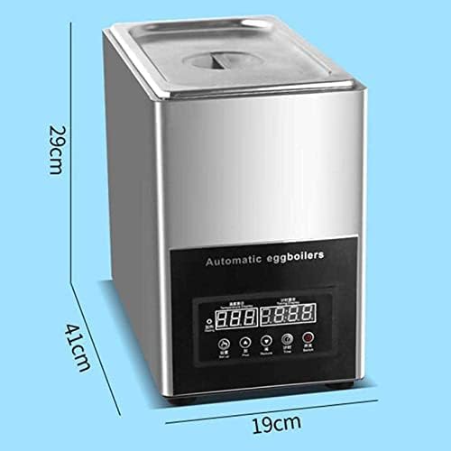 HTONVK 9l Commercial Egg Cooker, Electric Egg Cooker and Poacher for Omelet, Soft, Medium and Hard Boiled Eggs - 50 Egg Capacity