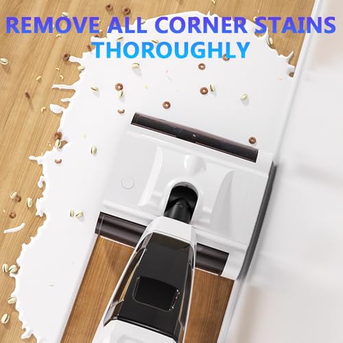 3 In1 Vertical Handheld Vacuum Cleaner,Wet Dry Vacuum Cordless Floor Washer, 0.68L Capacity,Low Noise,Auto Self-Cleaning,Powerful Handheld Vacuum for Hard Floor Rug Pet Hair Home Dorm