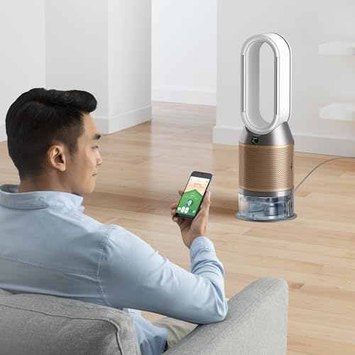 Dyson Purifier Humidify + Cool Formaldehyde PH04 (White/Gold) Humidifier, Air purifier & Fan | 2 year Dyson warranty | 379514-01 - UAE Version