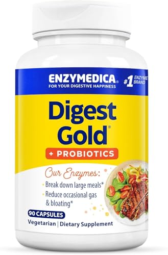 ENZYMEDICA Digest Gold + Probiotics, 90 Capsules