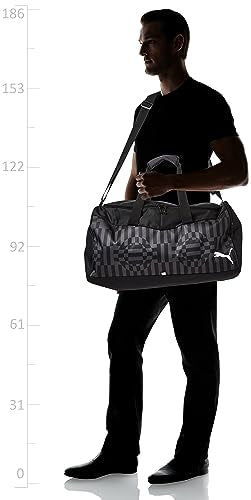 PUMA Individual Football Mens Shoulder Bags PUMA Black-Asphalt Size X