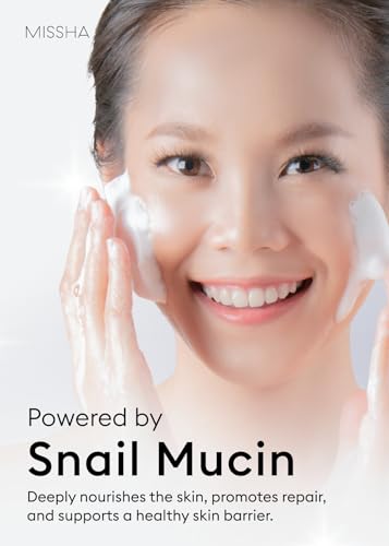 MISSHA SUPER AQUA CELL RENEW SNAIL CLEANSING FOAM (MULTI LANGUAGES)