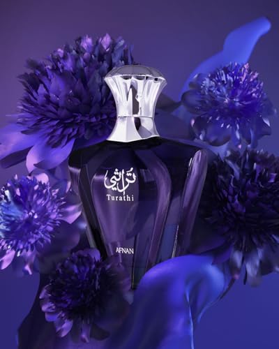 AFNAN Turathi Blue Eau de Parfum for Men, 90 ML