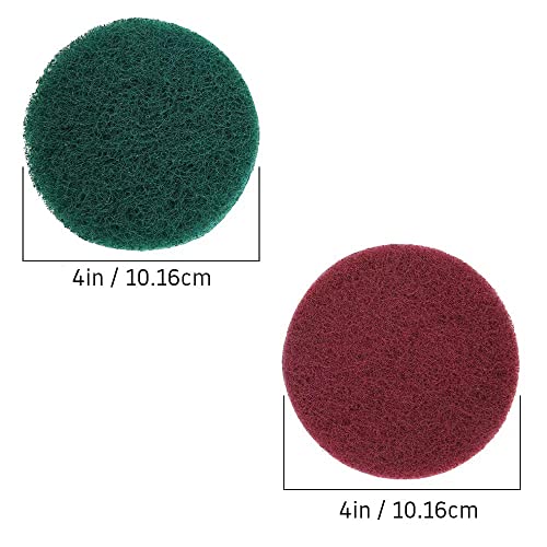 Kidun Drill brush 7Pack Bathroom Surfaces Tub, Shower, Tile Grout All Purpose Power Scrubber Grill Brush Cleaning Kit Wire Brush Grill Cleaner BBQ Brush
