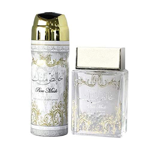 Lattafa Khalis Pure Musk for Men and Women EDP 100ml + Deodorant